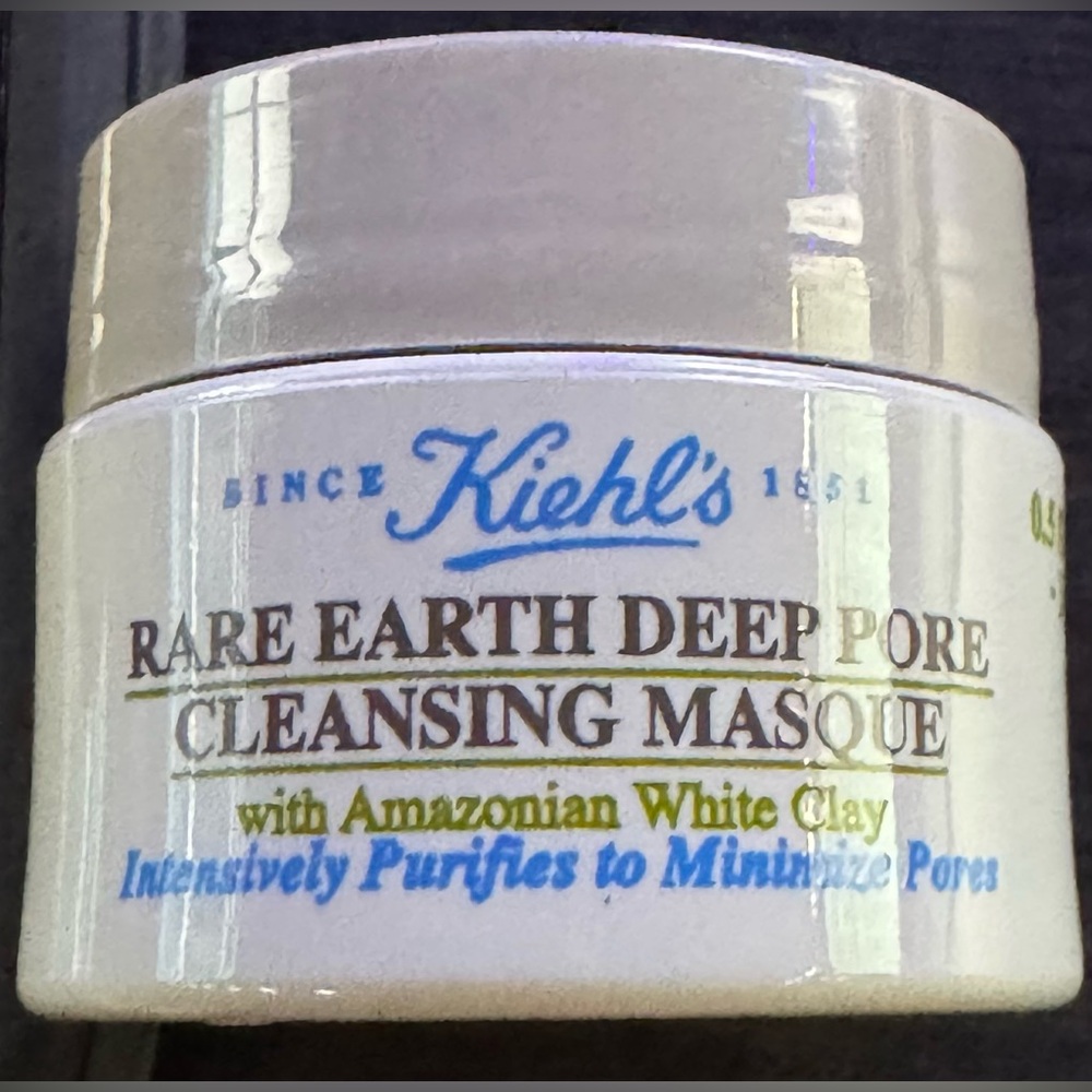 New Kiehl’s Rare Earth Deep Pore Minimizing Cleansing Clay Face Mask - Picture 3 of 7